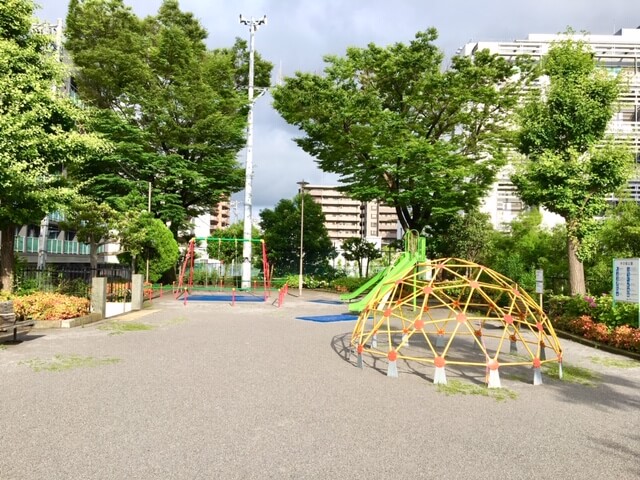 中の堀公園 隅田川にも近く 静かで落ち着ける佐賀2丁目の公園 深川くらし