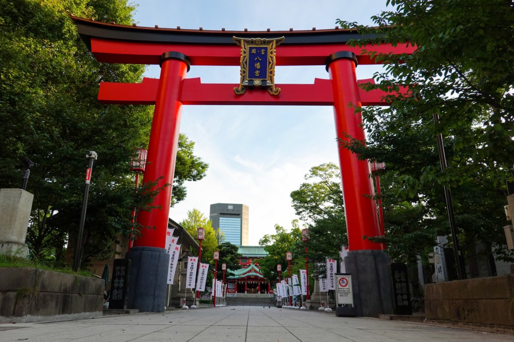 富岡八幡宮の大鳥居