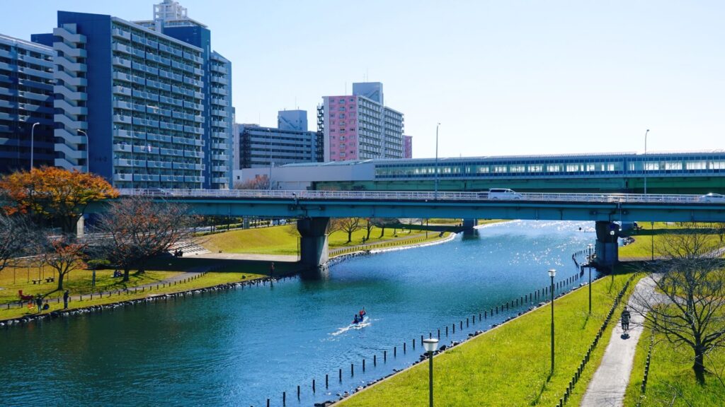旧中川の風景